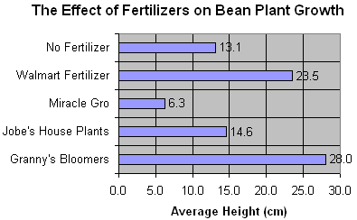 The Effect of Fertilizers on Bean Plant Growth