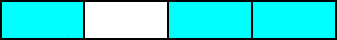 rectangle three fourths blue nonroutine