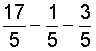 Lesson on Subtracting Fractions with Like Denominators | Math Goodies